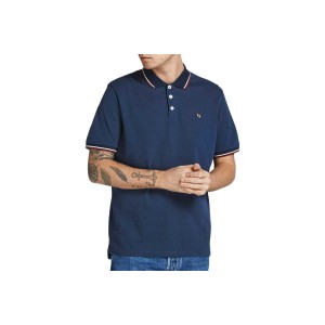 Jack And Jones Jprbluwin Polo Ss Noos Ανδρικό (12169064 NAVY BLAZER)