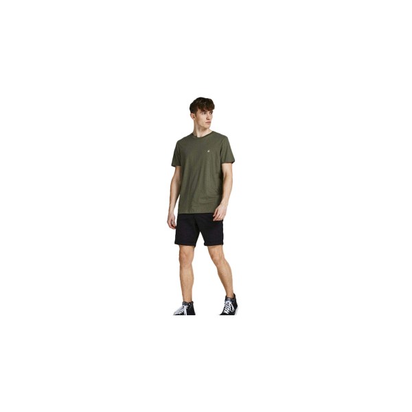 Jack And Jones Jpstdave Jjchino Shorts Βερμούδα Chino Ανδρική (12182549 BLACK)