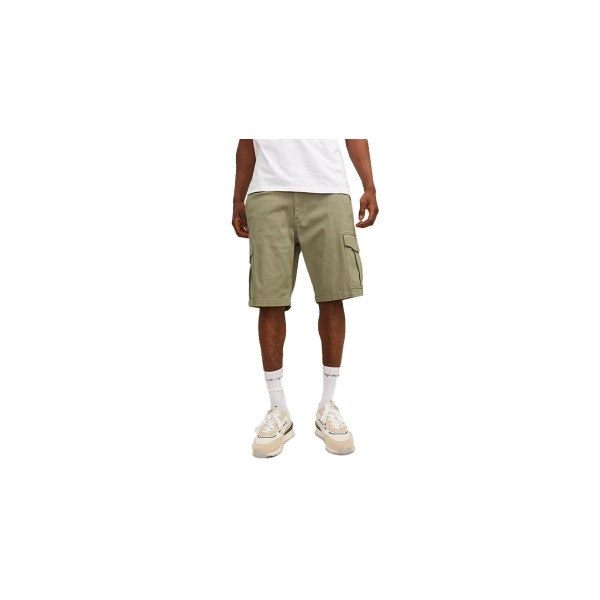 Jack And Jones Jpstjoe Jjcargo Shorts Βερμούδα Cargo Ανδρική (12182555 OIL GREEN)