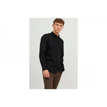 Jack And Jones Jjjoe Shirt Ls Plain Πουκάμισο Μακρυμάνικο Ανδρικό 