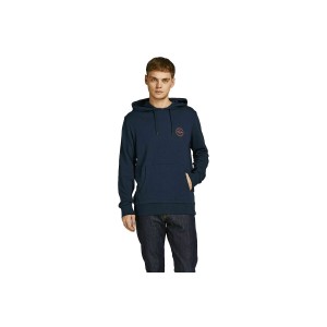 Jack And Jones Jjeshark Sweat Hood Noos Hoodie (12205081 NAVY BLAZER)