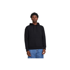 Jack And Jones Jjestar Basic Sweat  Hoodie Ανδρικό (12208157 BLACK)