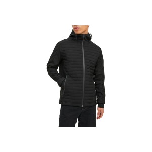 Jack And Jones Cotoby Air Hybrid Μπουφάν Ελαφρύ Ανδρικό (12215938 BLACK)