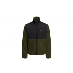 Jack And Jones Jorblake Fleece Jacket Bf Μπουφάν Sherpa Ανδρικό (12218836 FOREST NIGHT)