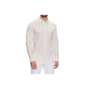 Jack And Jones Jjslub Shirt Ls Πουκάμισο Μακρυμάνικο Ανδρικό (12220481 CLOUD DANCER)