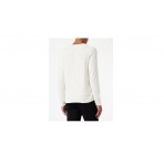 Jack And Jones Jjslub Knit Crew Neck Μπλούζα Με Λαιμόκοψη Ανδρική (12223157 CLOUD DANCER)