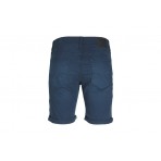 Jack And Jones Jpstrick Jjicon Shorts Ama Sn Βερμούδα Τζην Ανδρική (12232400 NAVY BLAZER)