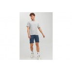 Jack And Jones Jpstrick Jjicon Shorts Ama Sn Βερμούδα Τζην Ανδρική (12232400 NAVY BLAZER)