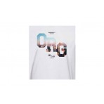 Jack And Jones Jorbooster Tee Ss Crew Neck Feb23 T-Shirt Ανδρικό (12232997 BRIGHT WHITE)