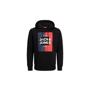 Jack And Jones Jjoscar Sweat Hoodie Ανδρικό (12235248 BLACK)