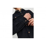 Jack And Jones Jjedallas Corduroy Overshirt Ls Sn Πουκάμισο Μακρυμάνικο Ανδ (12235991 BLACK)