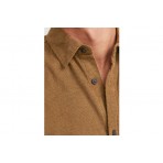 Jack And Jones Jjplain Corduroy Shirt Ls Πουκάμισο Μακρυμάνικο Ανδρικό (12236937 OTTER)