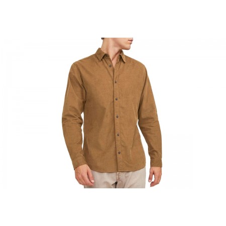 Jack And Jones Jjplain Corduroy Shirt Ls Πουκάμισο Μακρυμάνικο Ανδρικό 