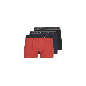 Jack And Jones Jacnagee Trunks 3 Pack Εσώρουχο Boxer 3 - Τεμάχια (12237418 NAVY - BLACK - CI)