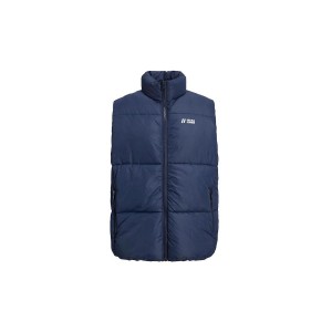 Jack And Jones Jjmax Bodywarmer Μπουφάν Αμάνικο Ανδρικό (12238748 NAVY BLAZER)