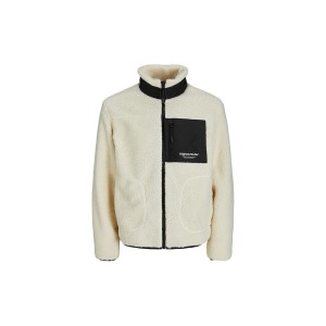 Jack And Jones Ζακέτα Sherpa Ανδρική (12238854 CLOUD DANCER)