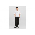 Jack And Jones Jorvesterbro T-Shirt Ανδρικό (12240121 BRIGHT WHITE)