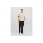 Jack And Jones Jorvesterbro T-Shirt Ανδρικό (12240121 MOONBEAM)