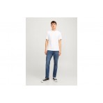 Jack And Jones Jjmike Jjoriginal Sq 223 Παντελόνι Τζιν Ανδρικό