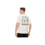 Jack & Jones Ανδρικό Κοντομάνικο T-Shirt Λευκό