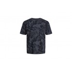 Jack & Jones Ανδρικό Κοντομάνικο T-Shirt Ανθρακί, Μαύρο