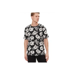 Jack And Jones Jjguru Aop T-Shirt Ανδρικό (12249188 BLACK)