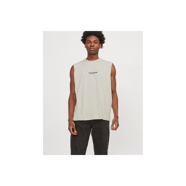 Jack And Jones Jorvesterbro Sleeveless Tee Sn Μπλούζα Αμάνικη Ανδρική (12250430 MOONBEAM)