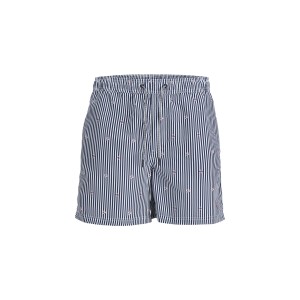 Jack And Jones Jpstfiji Jjswim Small Stripes Μαγιό Σορτς Ανδρικό (12253240 NAVY BLAZER)