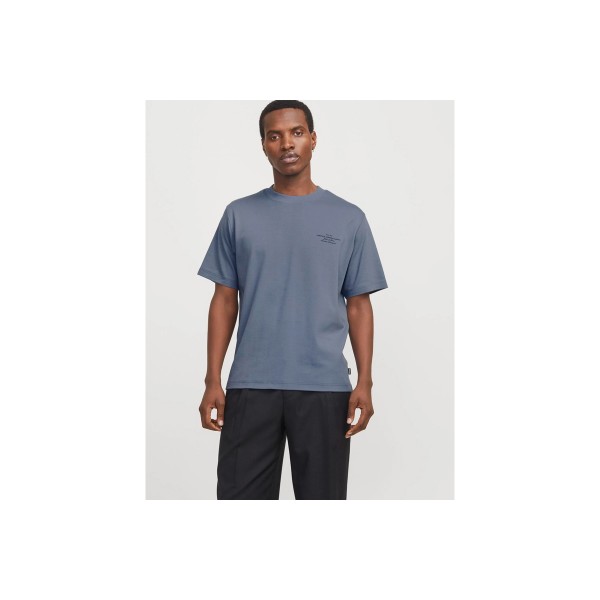 Jack And Jones Jprblachad Branding T-Shirt Ανδρικό (12259357 FLINT STONE)