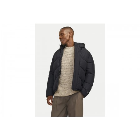 Jack & Jones World Ανδρικό Puffer Μπουφάν Μαύρο