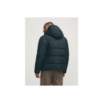 Jack & Jones JjWorld Ανδρικό Puffer Μπουφάν Πετρόλ