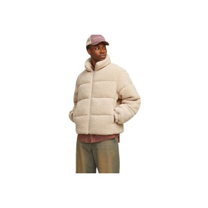 Jack And Jones Jorcamp Teddy Μπουφάν Sherpa Ανδρικό (12260439 CLOUD DANCER)