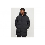 Jack And Jones Jcoalpha Ανδρικό Μακρύ Puffer Μπουφάν Μαύρο