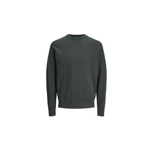 Jack And Jones Jorscott Knit Crew Neck Μπλούζα Πλεκτή Ανδρική (12261771 FOREST RIVER)