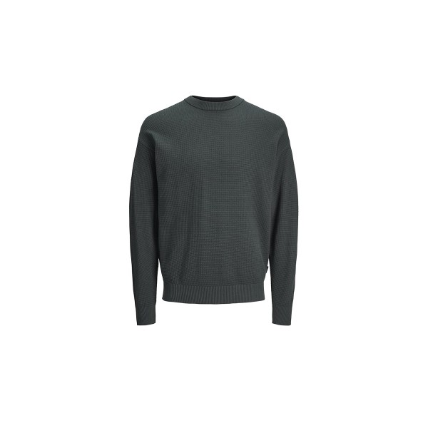 Jack And Jones Jorscott Knit Crew Neck Μπλούζα Πλεκτή Ανδρική (12261771 FOREST RIVER)