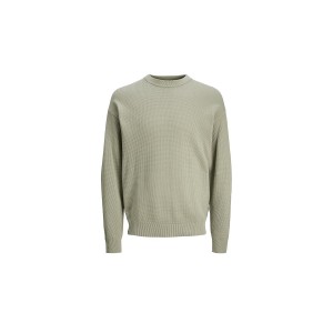 Jack And Jones Jorscott Knit Crew Neck Μπλούζα Πλεκτή Ανδρική (12261771 SEAGRASS)