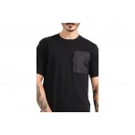 Jack And Jones Ανδρικό Κοντομάνικο T-Shirt Μαύρο