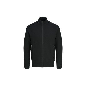 Jack And Jones Jcotrack Knit Ζακέτα Βαμβακερή Ανδρική (12262305 BLACK-CYCLO)