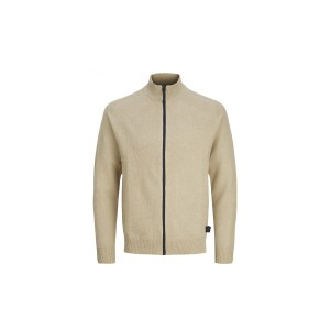 Jack And Jones Jcotrack Knit Ζακέτα Βαμβακερή Ανδρική (12262305 CROCKERY-CYCLO)