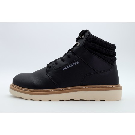 Jack And Jones Jfwohio Pu Boot Bf Ln Μποτάκια Μόδας (12263093 ANTHRACITE)