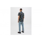 Jack & Jones Hawaii Aop Ανδρικό Κοντομάνικο Πουκάμισο Πολύχρωμο