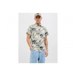 Jack & Jones Hawaii Aop Ανδρικό Κοντομάνικο Πουκάμισο Πολύχρωμο