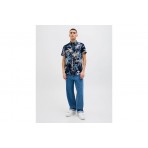 Jack & Jones Hawaii Aop Ανδρικό Κοντομάνικο Πουκάμισο Πολύχρωμο