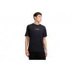 Jack & Jones Jjtaka Ανδρικό Κοντομάνικο T-Shirt Μαύρο