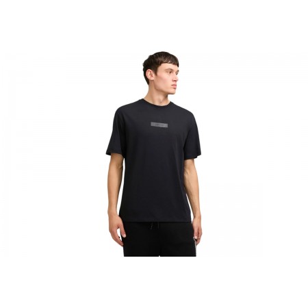 Jack & Jones Jjtaka Ανδρικό Κοντομάνικο T-Shirt Μαύρο