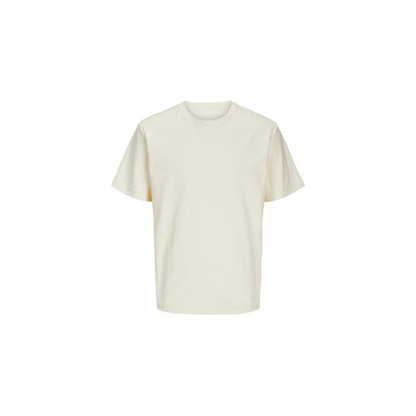 Jack And Jones Ανδρικό Κοντομάνικο T-Shirt (12273109 ANTIQUE WHITE)