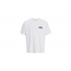 Jack And Jones Jorbigwig T-Shirt Ανδρικό (12275396 BRIGHT WHITE-SHARP)