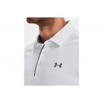 Under Armour Tech Ανδρικό Κοντομάνικο Polo T-Shirt Λευκό