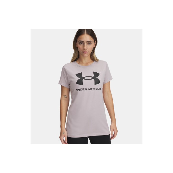 Under Armour Logo Ss T-Shirt Γυναικείο (1356305 009)