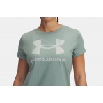 Under Armour Sportstyle Logo Γυναικείο Κοντομάνικο T-Shirt Χακί